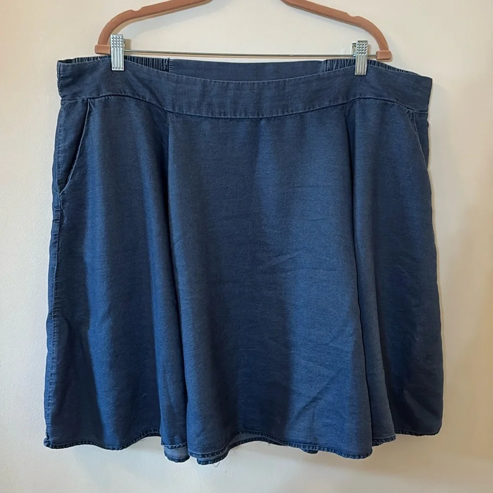 Torrid Denim Skater Skirt - Picture 1 of 5